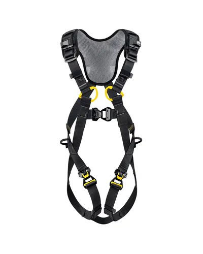 Petzl Newton Fast Imbracatura Taglia 1, Nero/Giallo (INT)