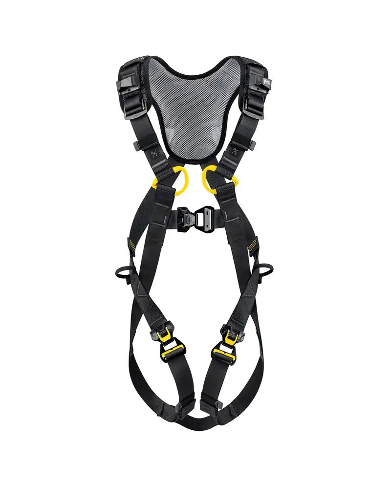 Petzl Newton Fast Imbracatura Taglia 2, Nero/Giallo (INT)