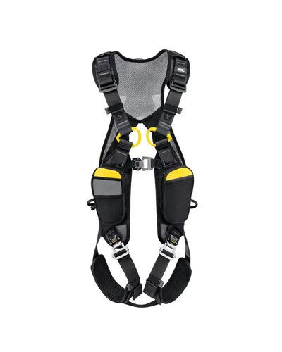 Petzl Newton Easyfit Imbracatura Taglia 1, Nero/Giallo (EU)