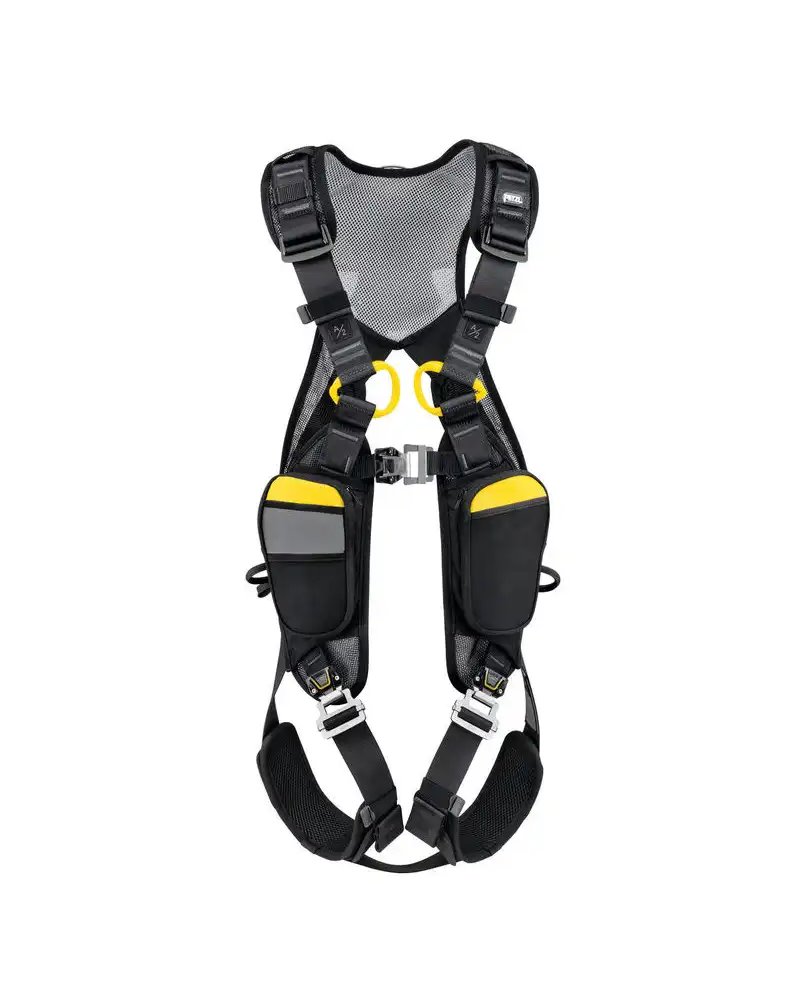 Petzl Newton Easyfit Imbracatura Taglia 2, Nero/Giallo (EU)
