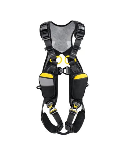 Petzl Newton Easyfit International Harness Size 0, Black/Yellow