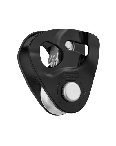 Petzl Nano Traxion Capture Pulley, Black