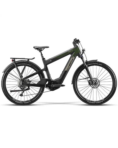 Whistle e-Bike Speed Urban C7.2 Uomo Sram SX Eagle 12V Bosch CX 625Wh Tg. 48, Nero/Verde