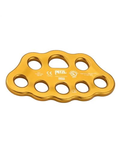 Petzl Paw Rigging Plate M, Yellow