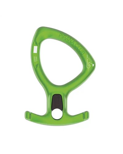 Petzl Pirana Club Discensore, Verde