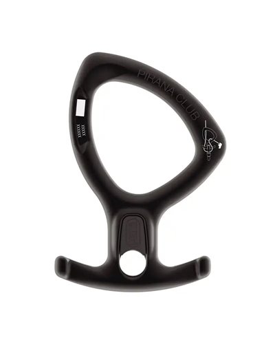 Petzl Pirana Club Descender, Black