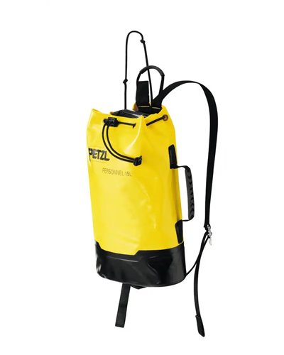 Petzl Personnel 15 L Sacca Speleologia, Giallo/Nero