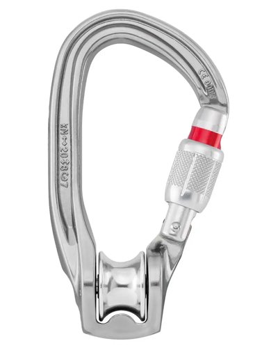 Petzl Pulley Rollclip Z Screw-Lock Carrucola/Mochettone