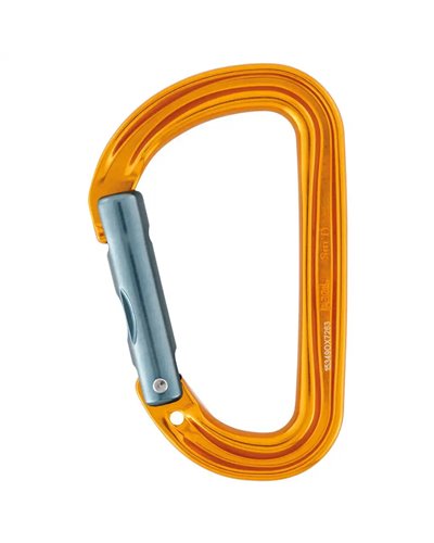 Petzl Smd Dritto Giallo Moschettone