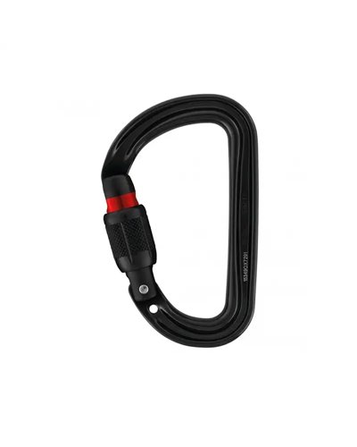 Petzl Sm'D SL Screw-Lock Carabiner, Black