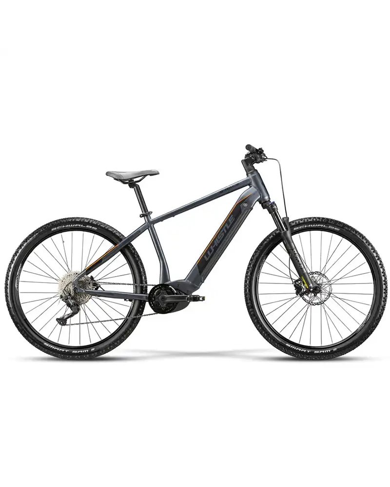 Atala Whistle e-MTB B-Race A7.2 X5 Sram X5 9sp Bosch CX 500Wh, Petroleum/Black/Orange