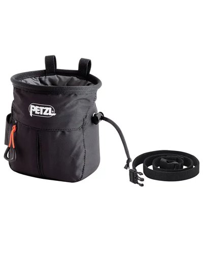 Petzl Sakapoche Chalk Bag, Black