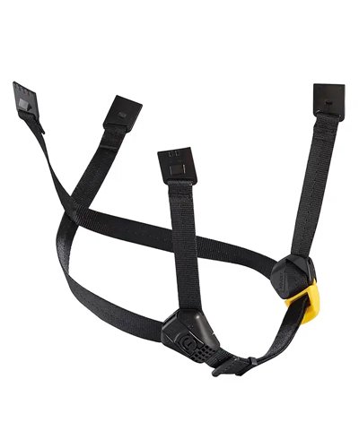 Petzl Dual Chinstrap Black/Yellow for Vertex and Strato