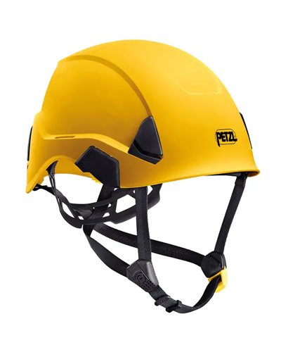 Petzl Strato Casco Taglia 53-63 cm, Giallo (Taglia Unica)