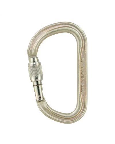 Petzl Vulcan Moschettone Asimmetrico, Oro