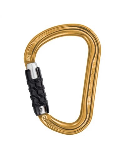 Petzl William Triact-Lock Biner Gold
