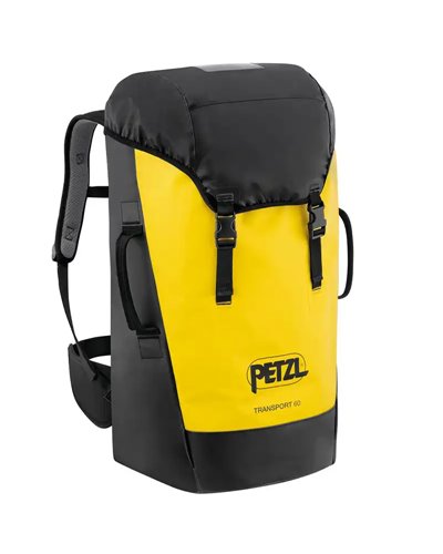 Petzl Transport 60 Liters Pack, Yellow/Black