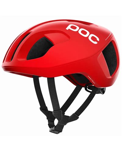Poc Ventral Spin Casco Strada, Prismane Red