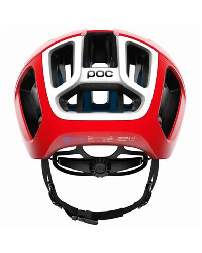 Poc Ventral Spin Road Cycling Helmet, Prismane Red