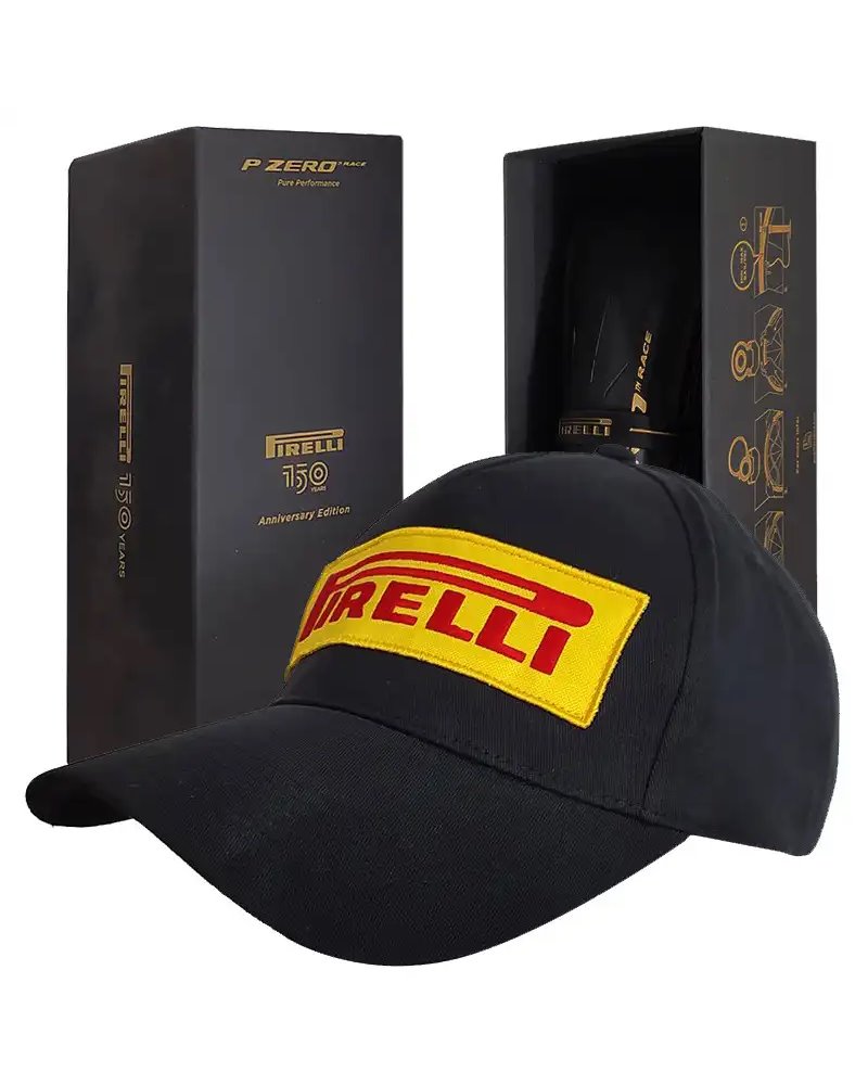 Pirelli Promo Coppia Copertoncini 700X26 PZero Race 150° Anniversario + Cappellino Omaggio