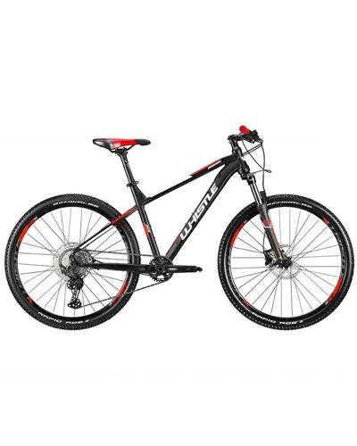 Whistle Miwok 2159 27.5" Shimano XT 12V Tg. L, Nero/Rosso Fluo Opaco
