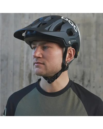 Poc Tectal Race MIPS MTB Helmet, Uranium Black/Hydrogen White Matt