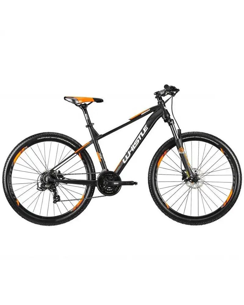 Whistle Miwok 2165 27.5" Shimano RD-TX500 7sp Size L, Black/Orange Matt