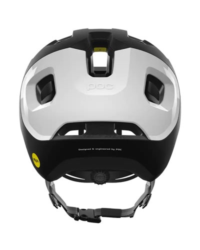 Poc Axion Race MIPS Casco MTB, Uranium Black Matt/Hydrogen White
