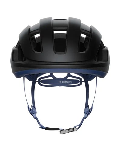 Poc Omne Lite Casco Strada, Uranium Black/Lead Blue Matt