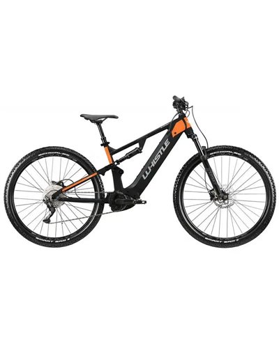 Whistle e-MTB B-Rush A5.2X LT 12sp Bosch CX 625Wh Size 40, Black Matt/Orange