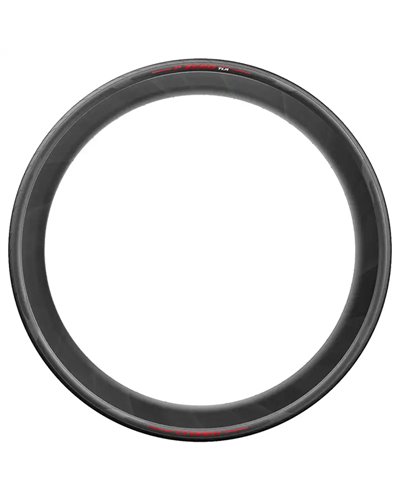 Pirelli P Zero Race TLR 700X28 Copertoncino Tubeless Ready, Nero/Rosso