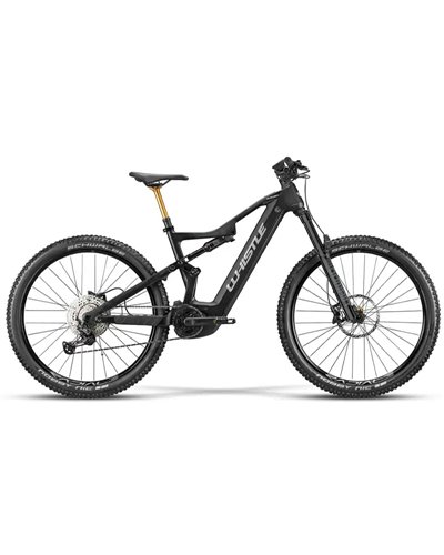 Whistle e-MTB B-Rush Sram SX Eagle 12V Bosch CX 750Wh Tg. 40, Nero/Argento Opaco/Lucido