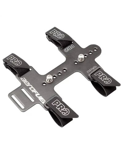Pro Water Bottle Plate Aerofuel Black Alu