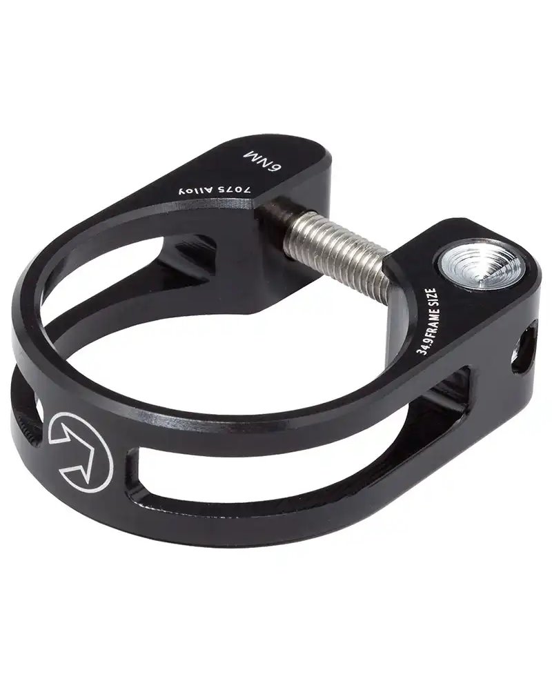 Pro Seatpost Clamp 34.9mm Alu 7075, Black