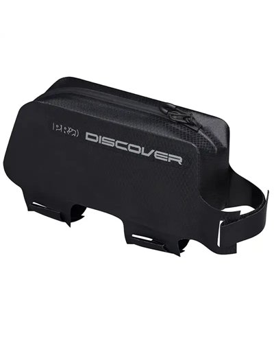 Pro Discover Team Top Tube Borsa Tubo Orizzontale 0.75 Litri Impermeabile, Nero