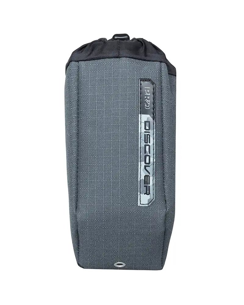 Pro Discover Borsa Anteriore Portaborraccia 0.5 Litri Impermeabile, Grigio