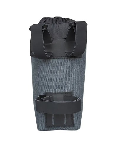 Pro Discover Borsa Anteriore Portaborraccia 0.5 Litri Impermeabile, Grigio
