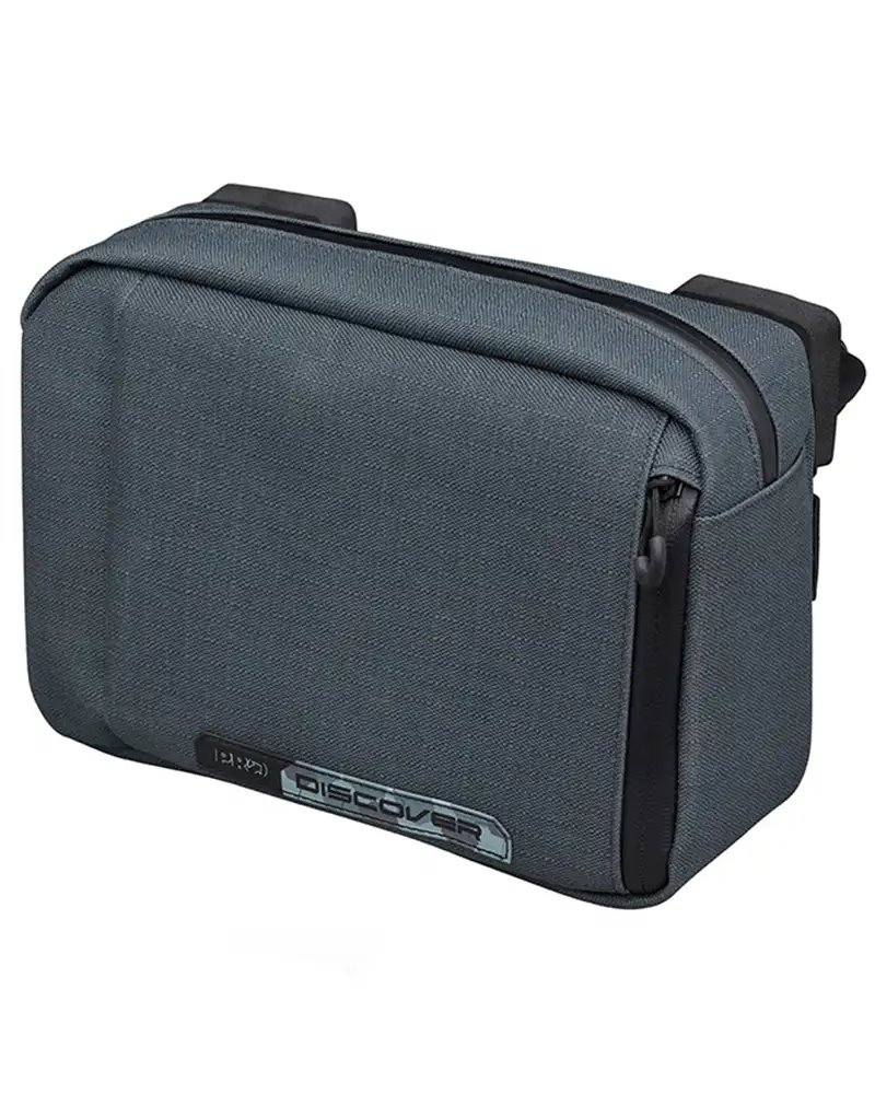 Pro Discover Borsa Manubrio Bici Small 2.5 Litri Impermeabile, Grigio