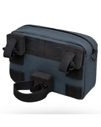 Pro Discover Borsa Manubrio Bici Small 2.5 Litri Impermeabile, Grigio