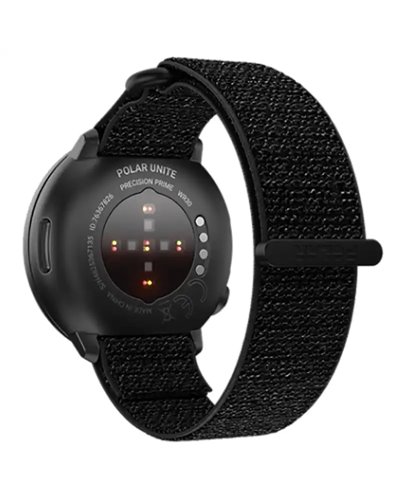 Polar Unite Orologio Fitness Cardio Integrato, Nero (Hook&Loop)