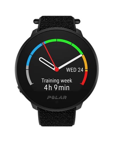 Polar Unite Orologio Fitness Cardio Integrato, Nero (Hook&Loop)