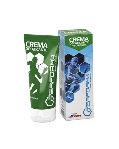 ProAction Crema Defaticante Pre/Dopo Gara, Tubetto da 100ml