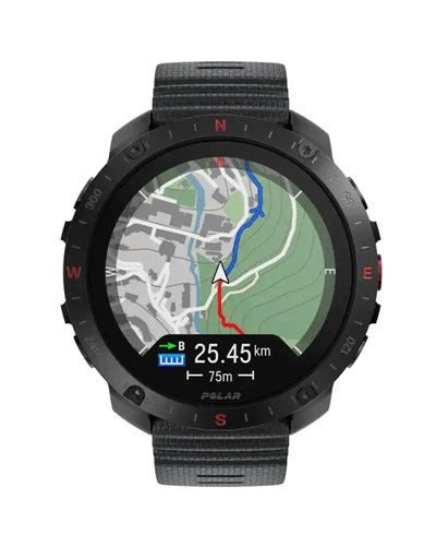 Polar Grit X2 Pro Orologio Outdoor Multisport GPS Cardio Integrato, Nero