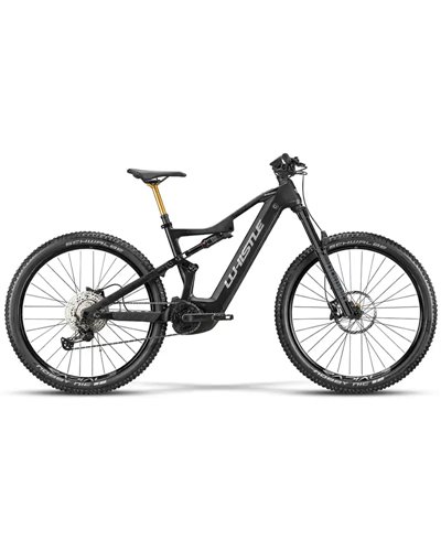 Whistle e-MTB B-Rush C7.2 Shimano XT 12sp Bosch CX 750Wh, Black/Silver Matt/Gloss