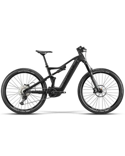 Whistle e-MTB B-Rush C5.2 Shimano Deore 12V Bosch CX 750Wh, Nero/Argento Opaco/Lucido