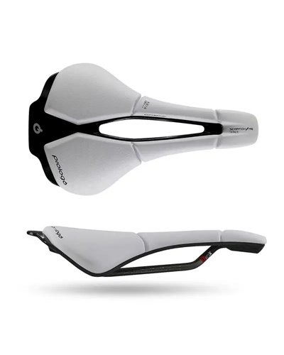 Prologo Sella Scratch M5 Pas Wider 147mm, Tirox, Bianco