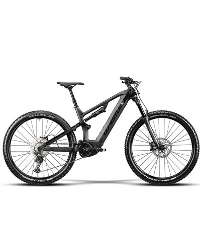 Whistle e-MTB B-Rush C2.4 Shimano Deore 12sp Bosch CX 625Wh, Carbon/Black