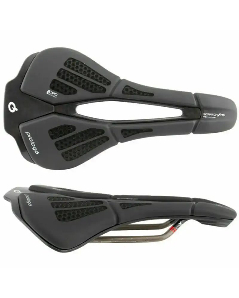 Prologo SCMPTN0HBC0-AM Saddle Scratch M5 PAS CPC 140 TiroX, Hard Black