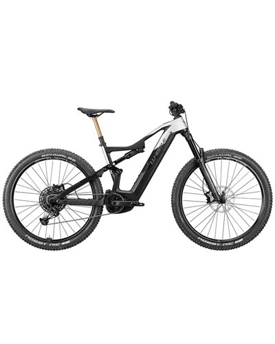 Whistle e-MTB B-Rush C6.4 Sram SX Eagle 12v Bosch CX 750Wh, Nero/Argento