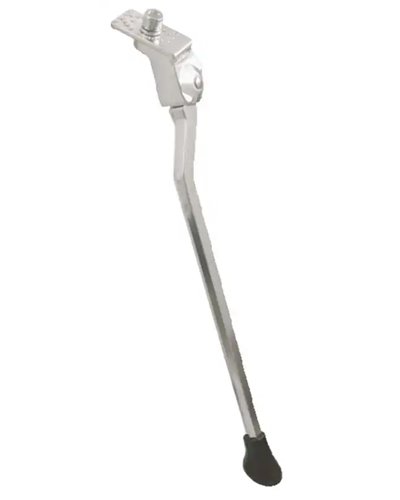 RMS Side Kickstand, Aluminum, Frame Fixed, W/Rubber, 305mm, Reinforced